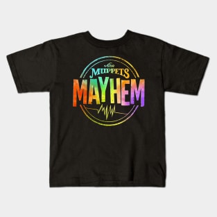 the muppet mayhem logo Kids T-Shirt